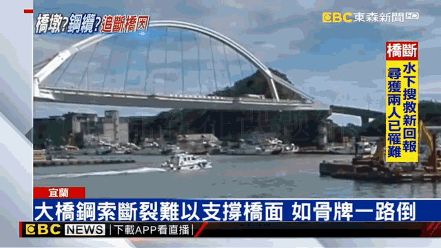 2019年10月1日臺(tái)灣宜蘭大橋倒塌事故有限元模擬